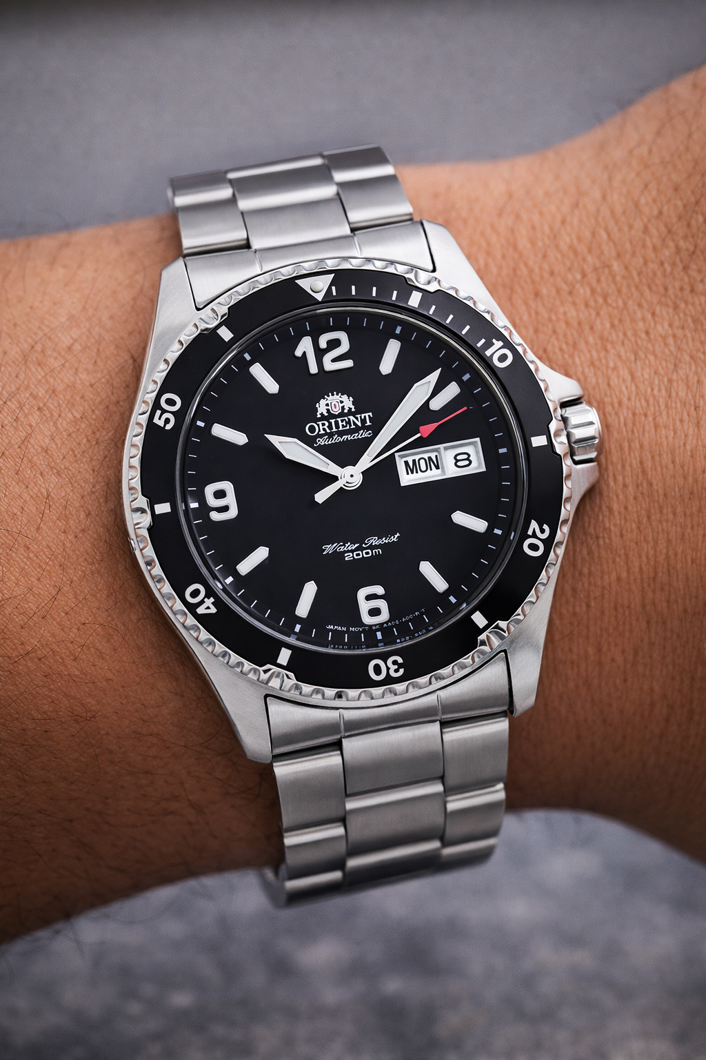 orient mako ii faa02001b9 / taa02001b9 men’s automatic diver watch – black dial stainless steel 200m orient mako ii faa02001b9 / taa02001b9 men’s automatic diver watch – black dial stainless steel 200m