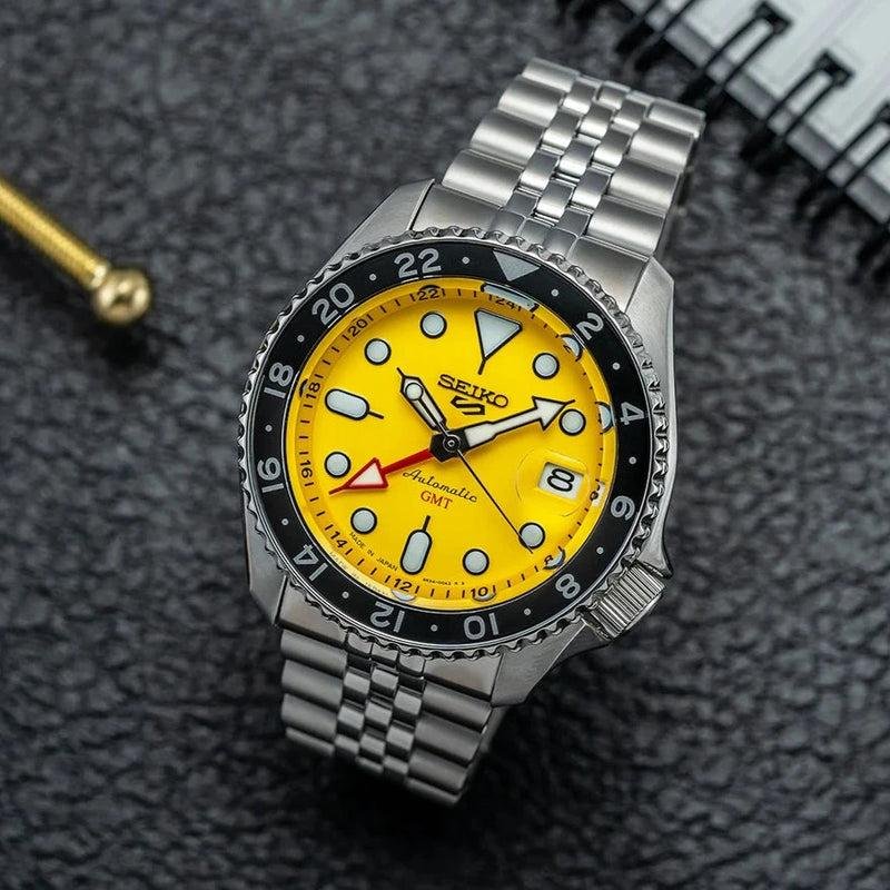Seiko 5 Sports Yellow GMT SSK017K1-3 Seiko 5 Sports Yellow GMT SSK017K1-3